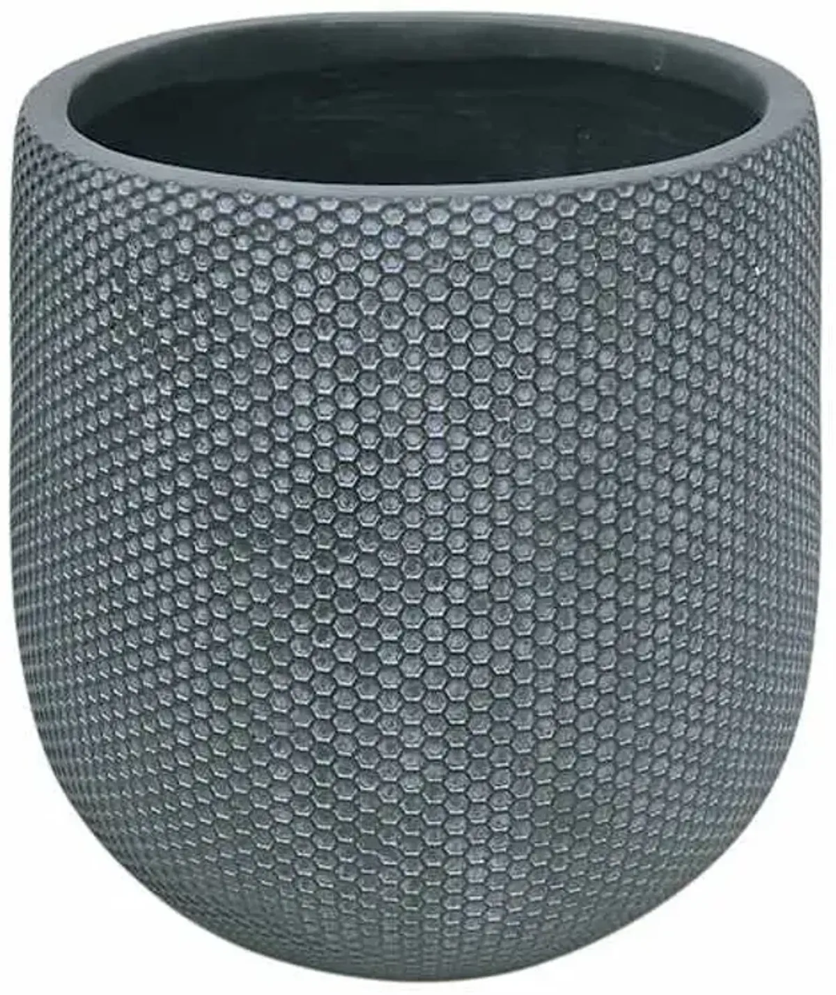 Bingham Jar Brown Fiber Clay Outdoor Planter, Medium