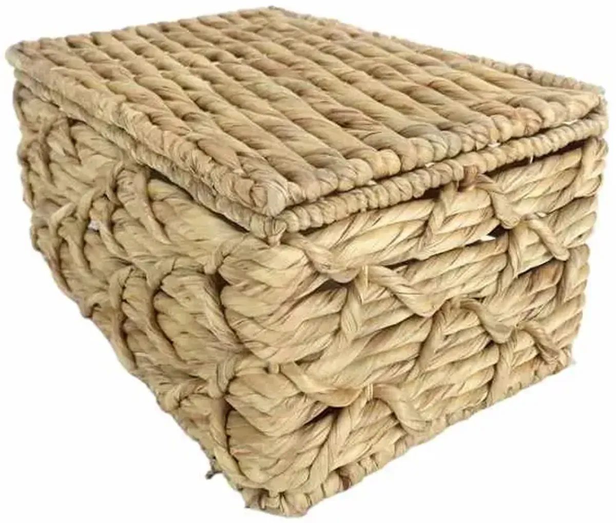 Kai Triple X Twist Lidded Storage Basket, Medium