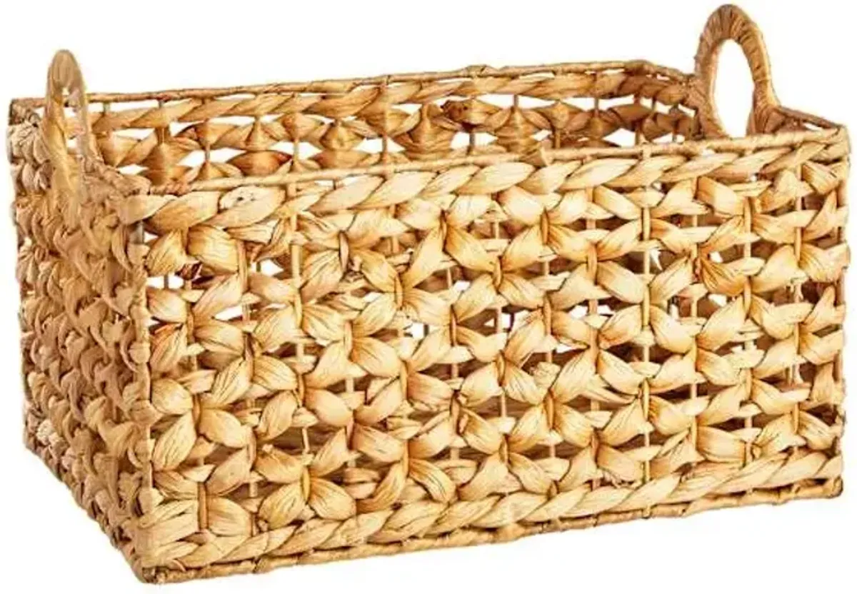 Providence Melia Woven Storage Basket with Handle, Large