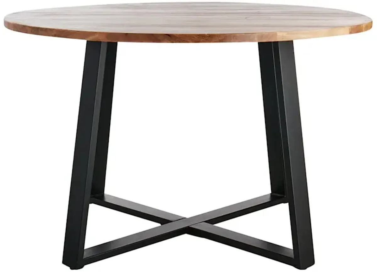 Found & Fable Cecelia Mango Wood Dining Table