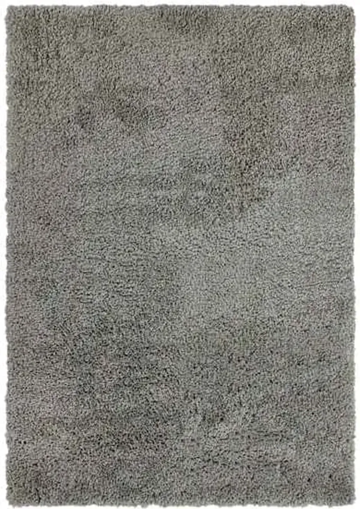 (C193) Kodiak Grey Shag Area Rug, 5x7