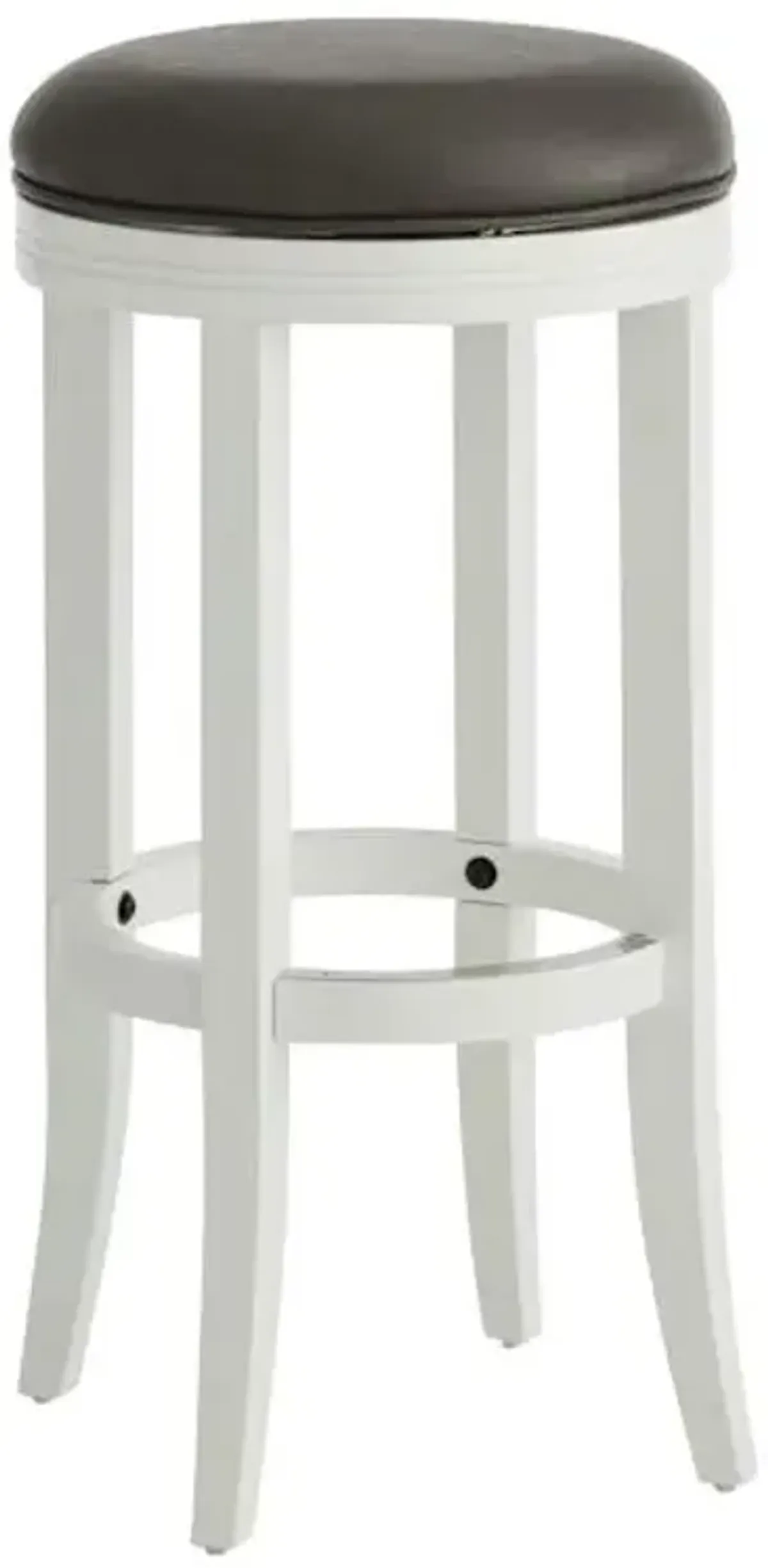 Victoria Backless Barstool, White