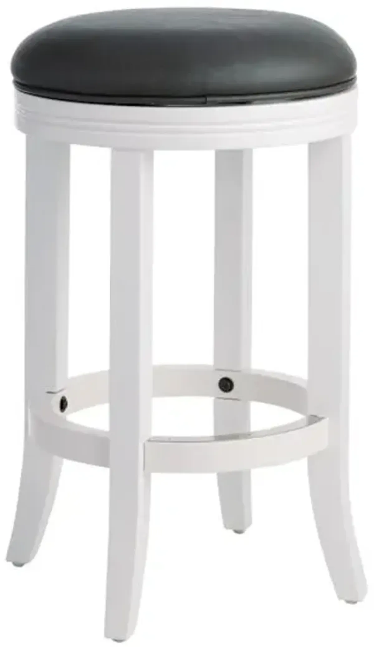 Victoria Backless Counter Stool, White