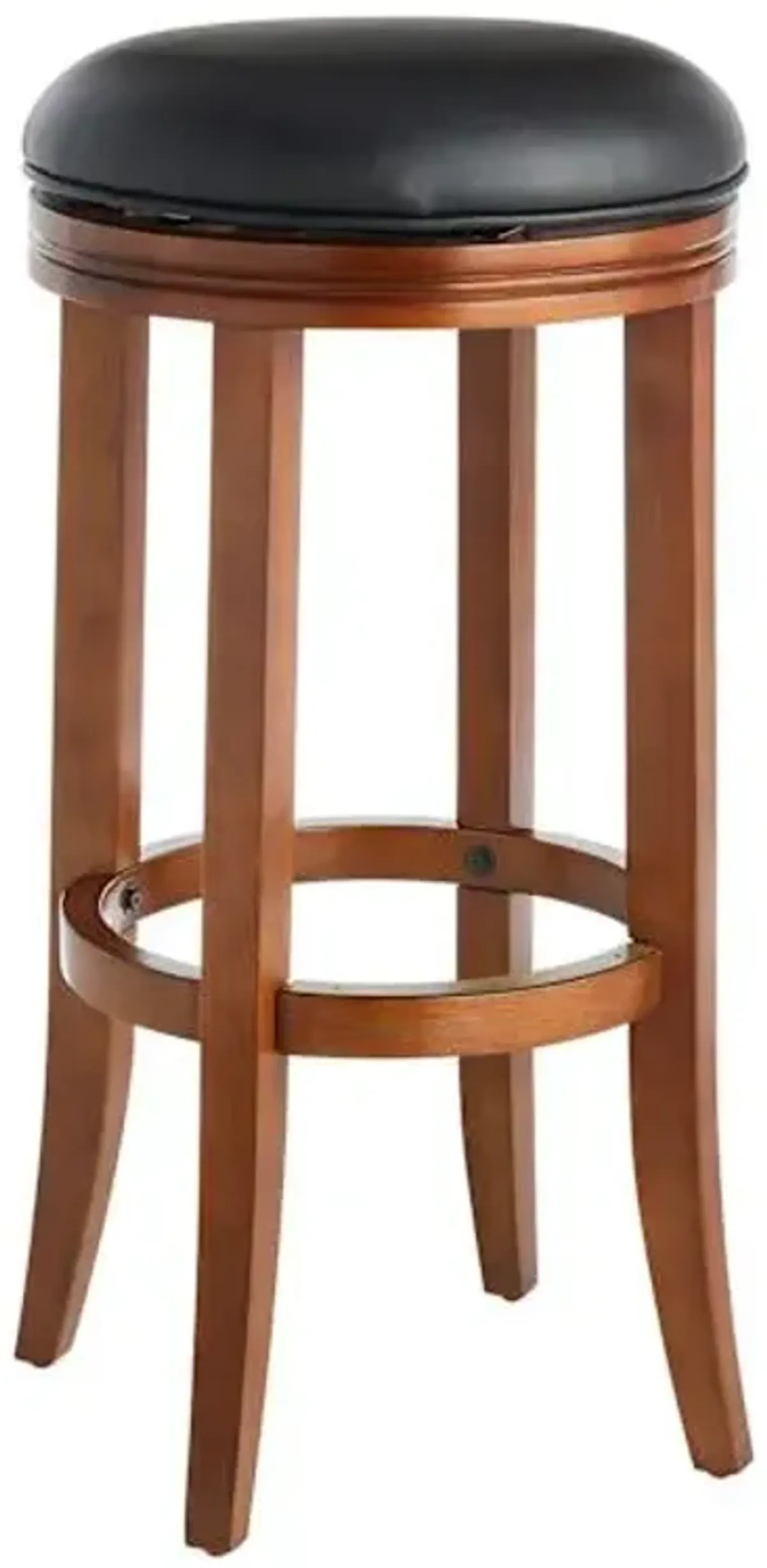 Victoria Backless Barstool, Walnut