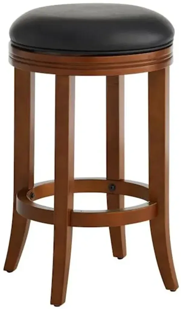 Victoria Backless Counter Stool, Walnut