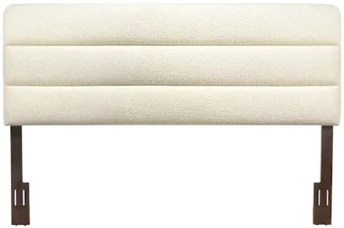 Crosby St. Brynn Boucle Headboard, King