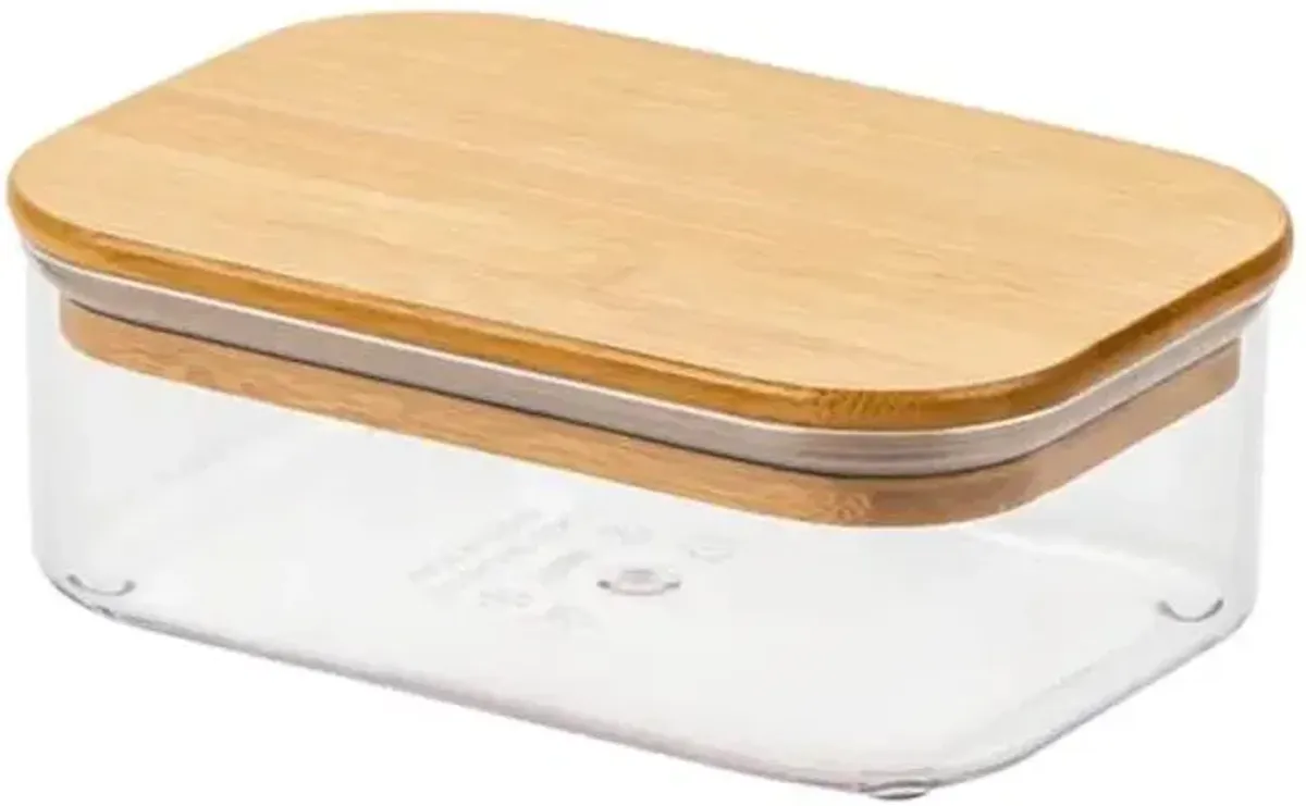 Food Storage Container with Bamboo Lid, 23.6oz