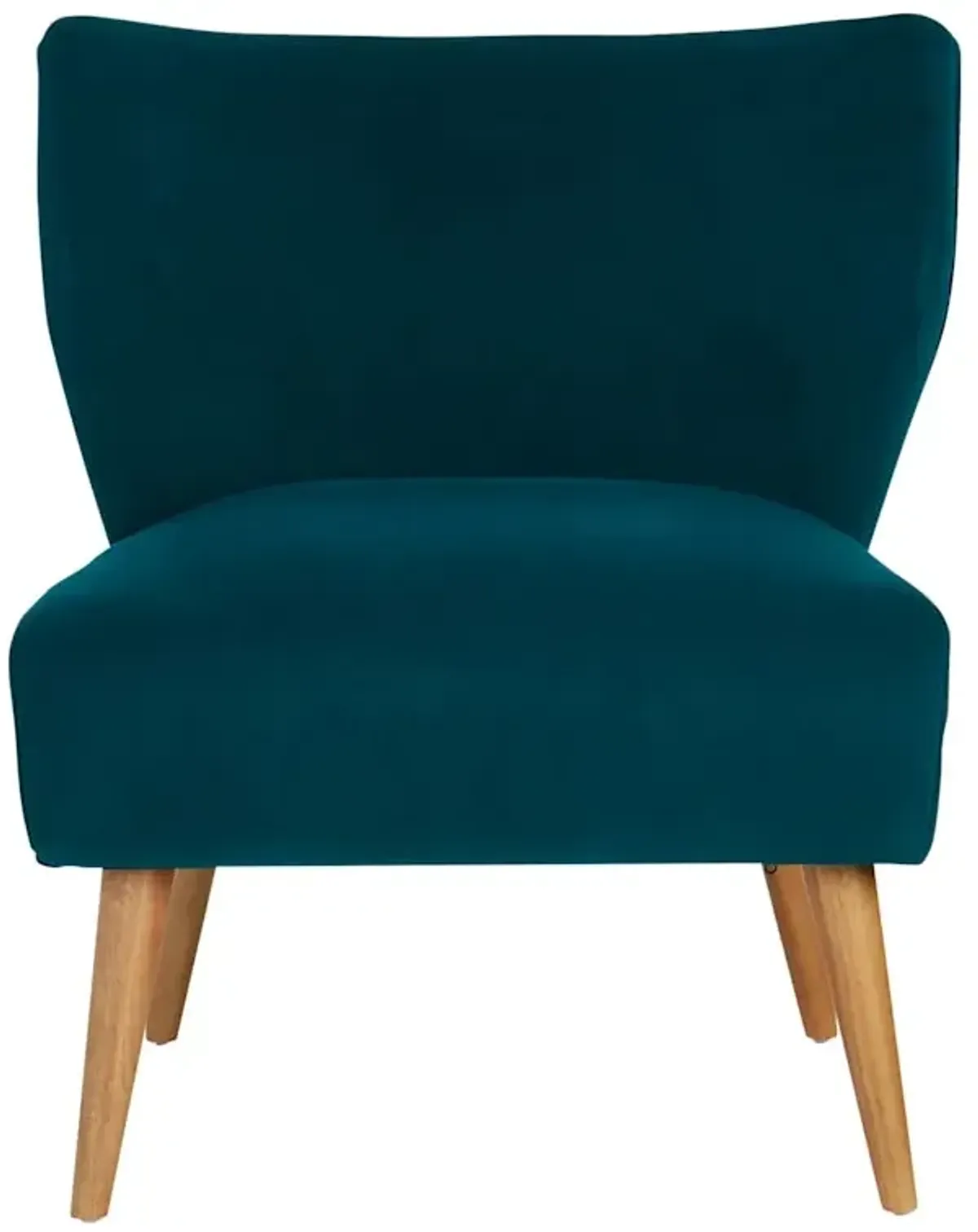Tracey Boyd Beckett Accent Chair, Teal Velvet