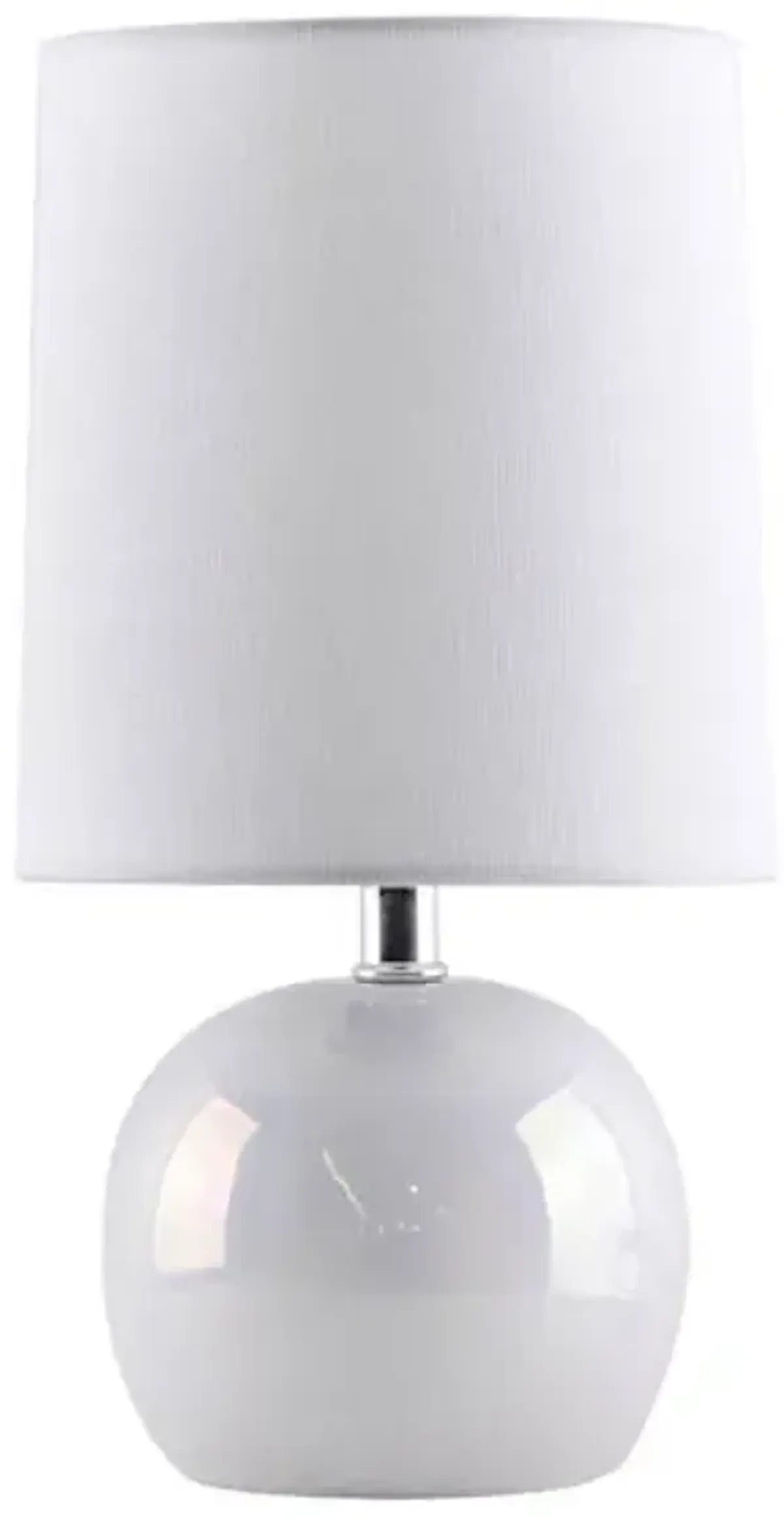 Tiny Dreamers Round Iridescent Mini Lamp, 12"