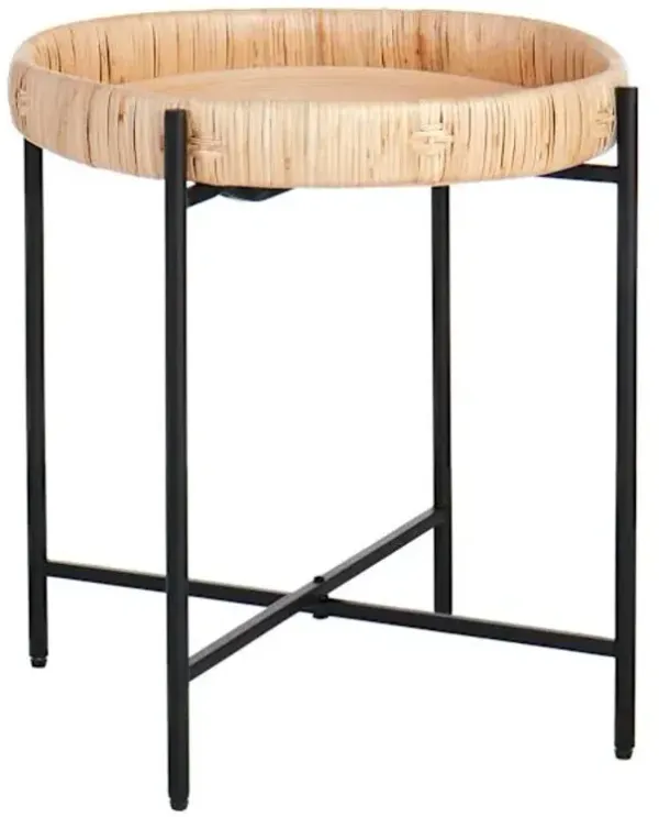 Briar Rattan Folding Table