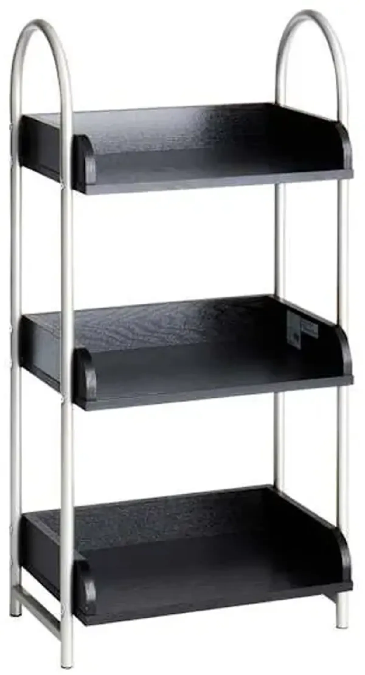 Wyatt 3-Tier Bookcase, Black