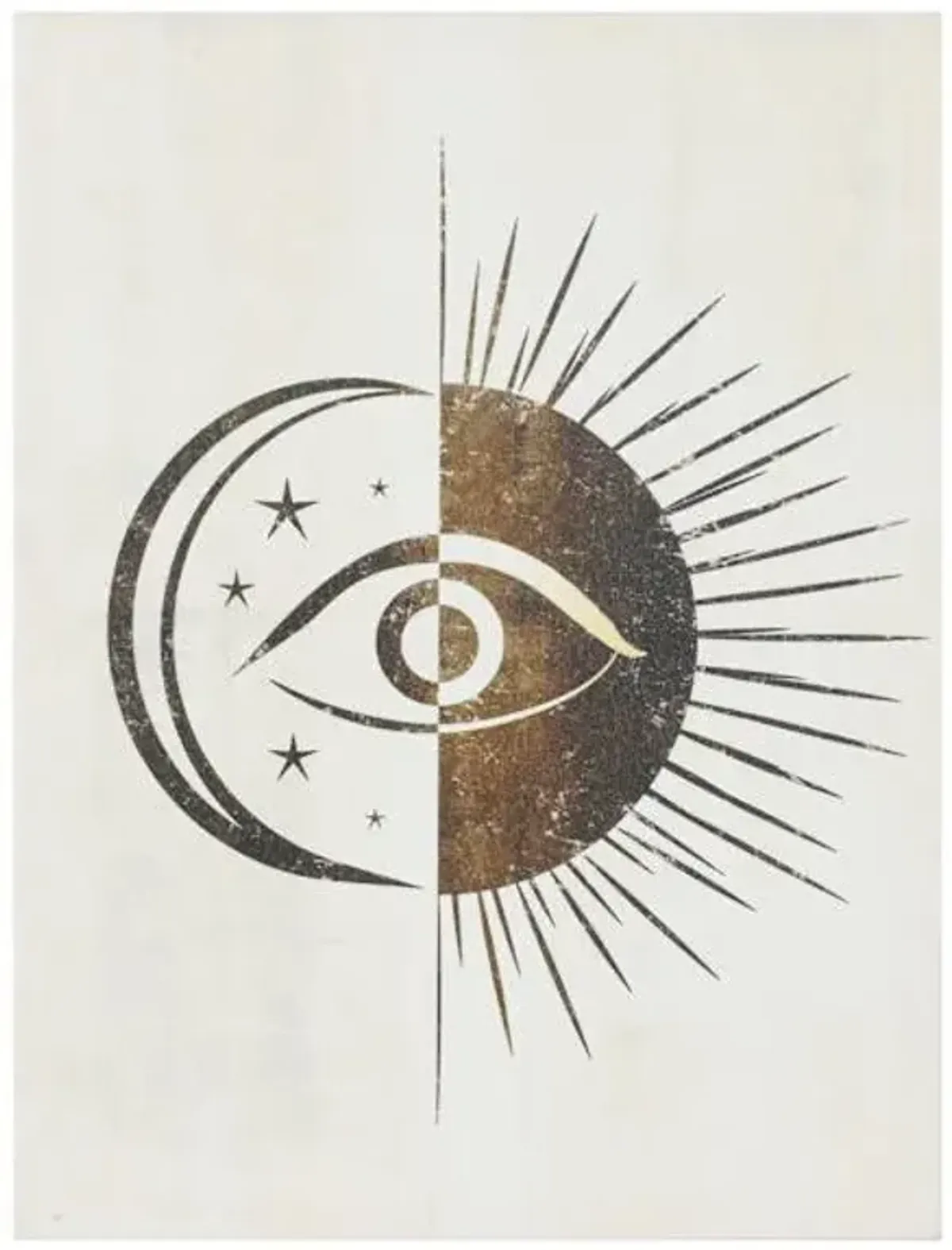 Celestial Eye Canvas Wall Art, 12x16