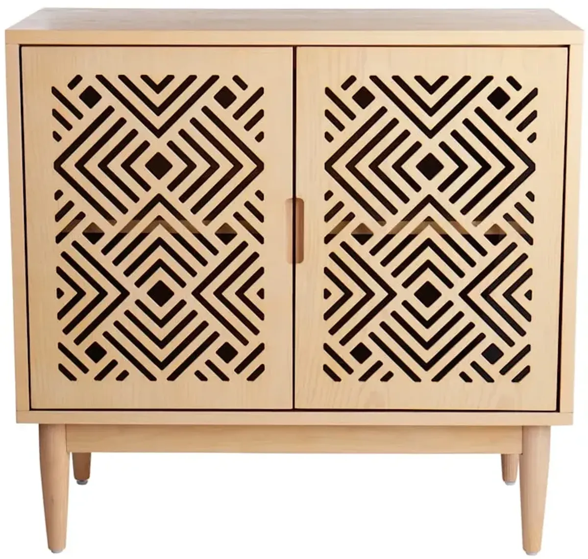 Tracey Boyd Elaina Wooden Cabinet, Natural
