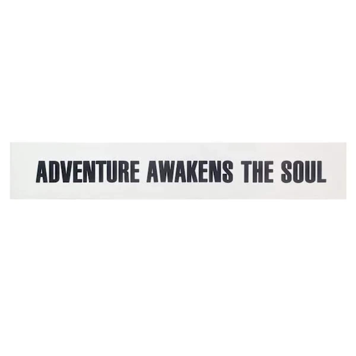 Adventure Awakens the Soul Canvas Wall Sign, 36x6