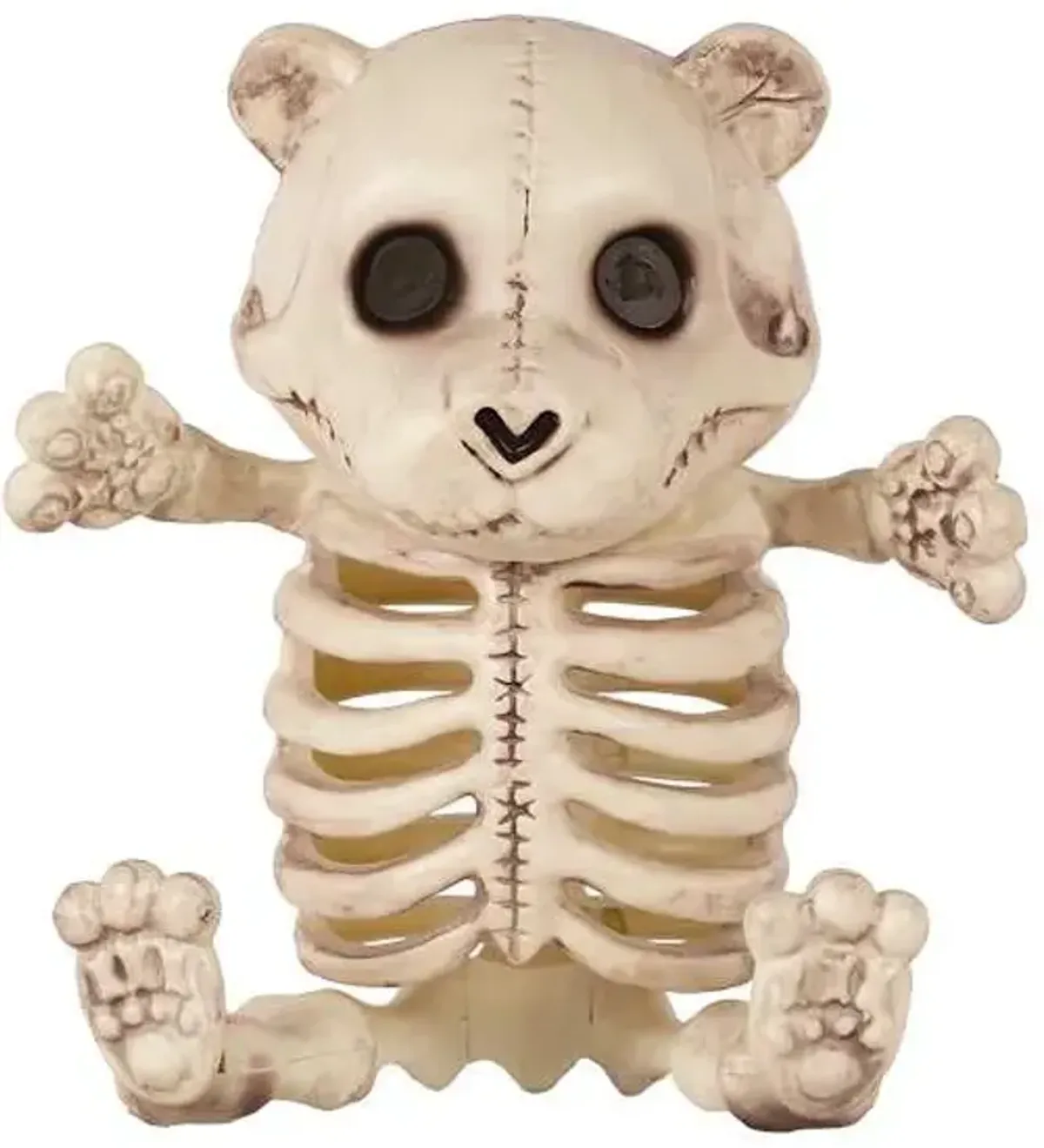 Teddy Bone Bear Skeleton with Wash, Large