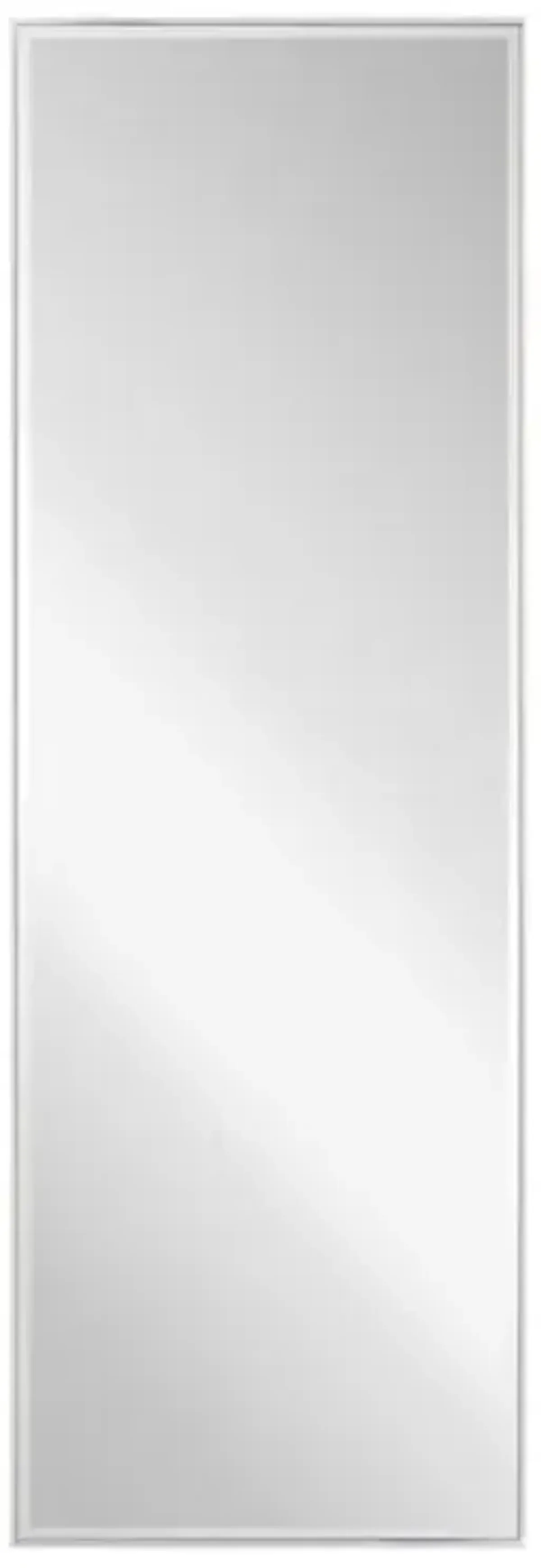 Gunmetal Thin Framed Leaner Mirror, 24x70