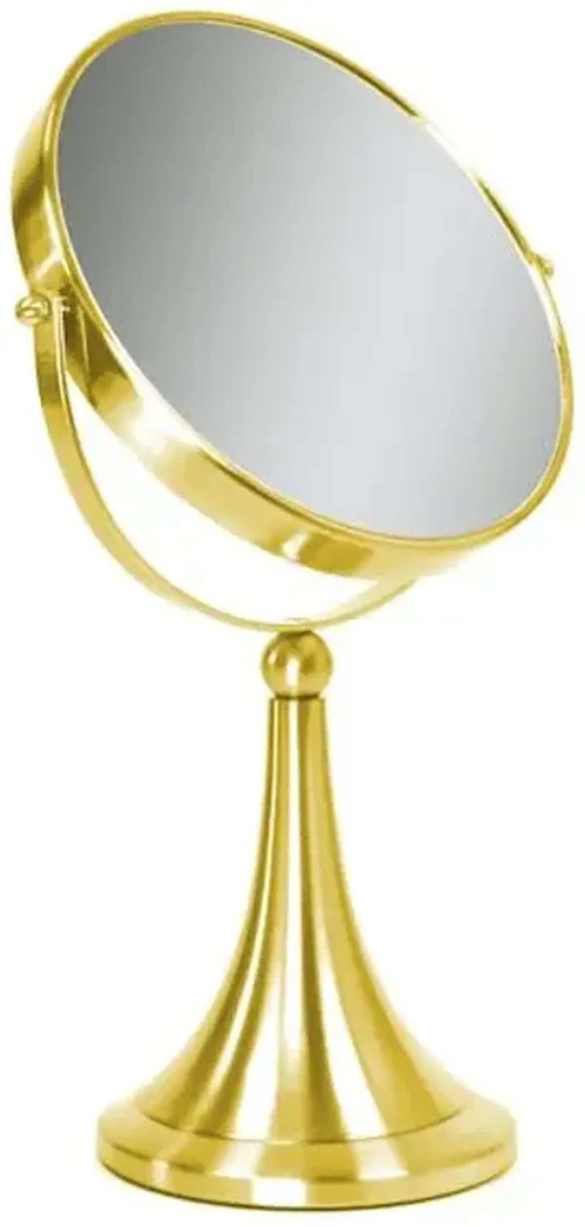 Funnel 2 Way Mirror Brushed Gold
