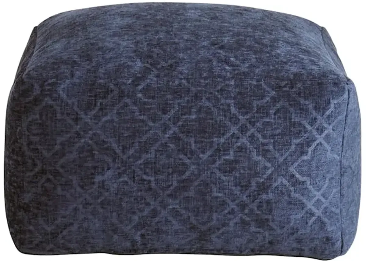 Colebrook Pouf Estate, Blue