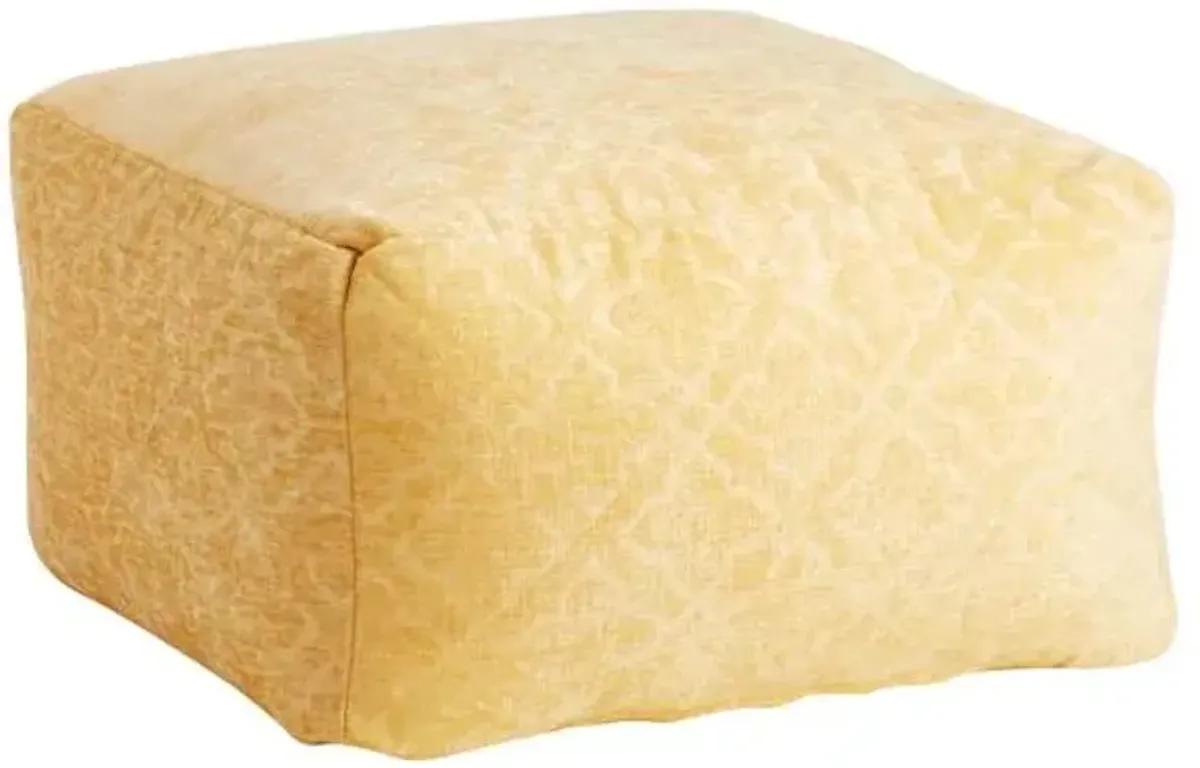 Colebrook Pouf, Mimosa