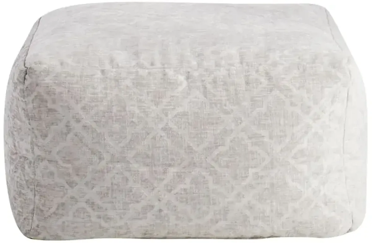 Colebrook Quiet Pouf, Grey