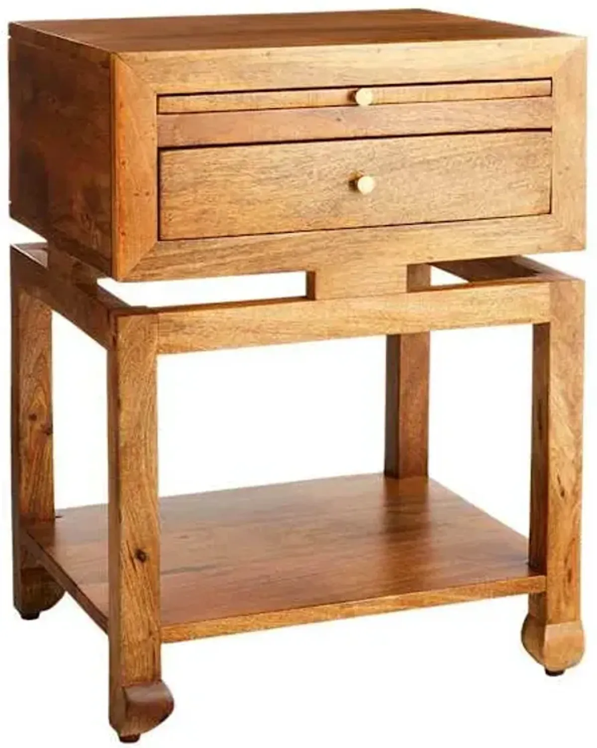 Found & Fable Maddison Natural Accent Table