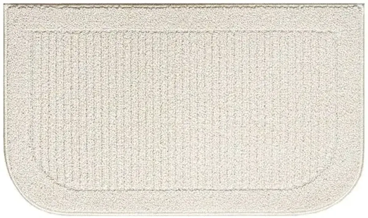 Stella Cream Washable Kitchen Mat, 24x40