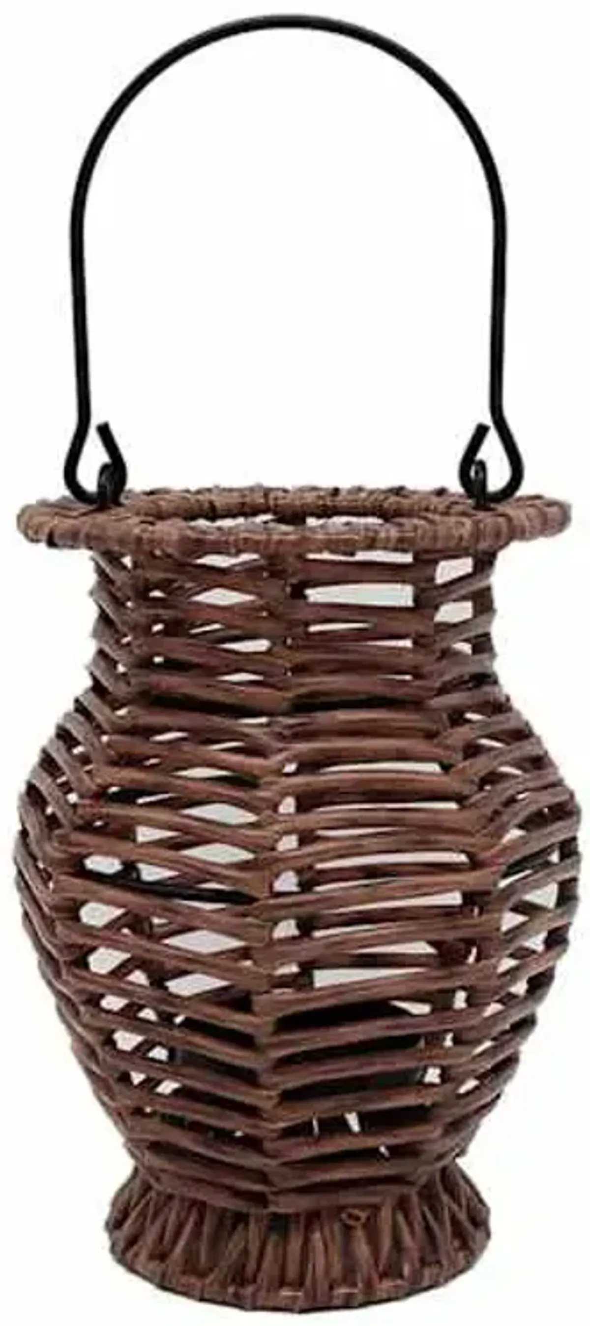 Rattan Lantern, 4.5x6