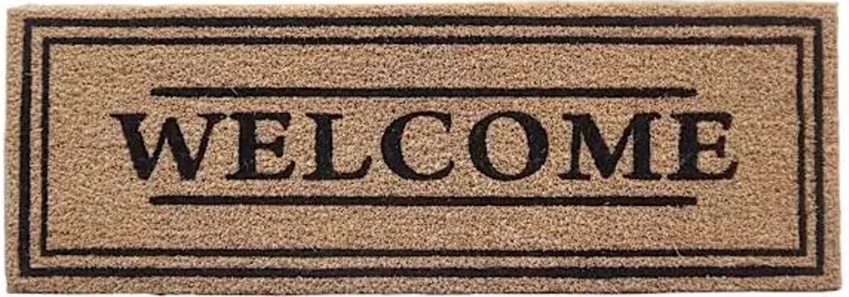 Boutique Welcome Coir Mat, 10x30