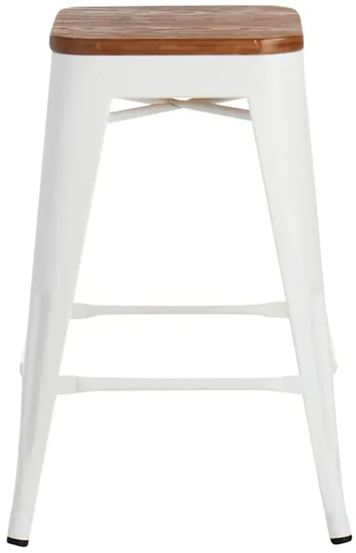 Honeybloom Westfield Counter Stool, White