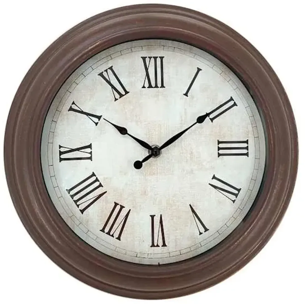 Classic Roman Numeral Round Wall Clock, 12"