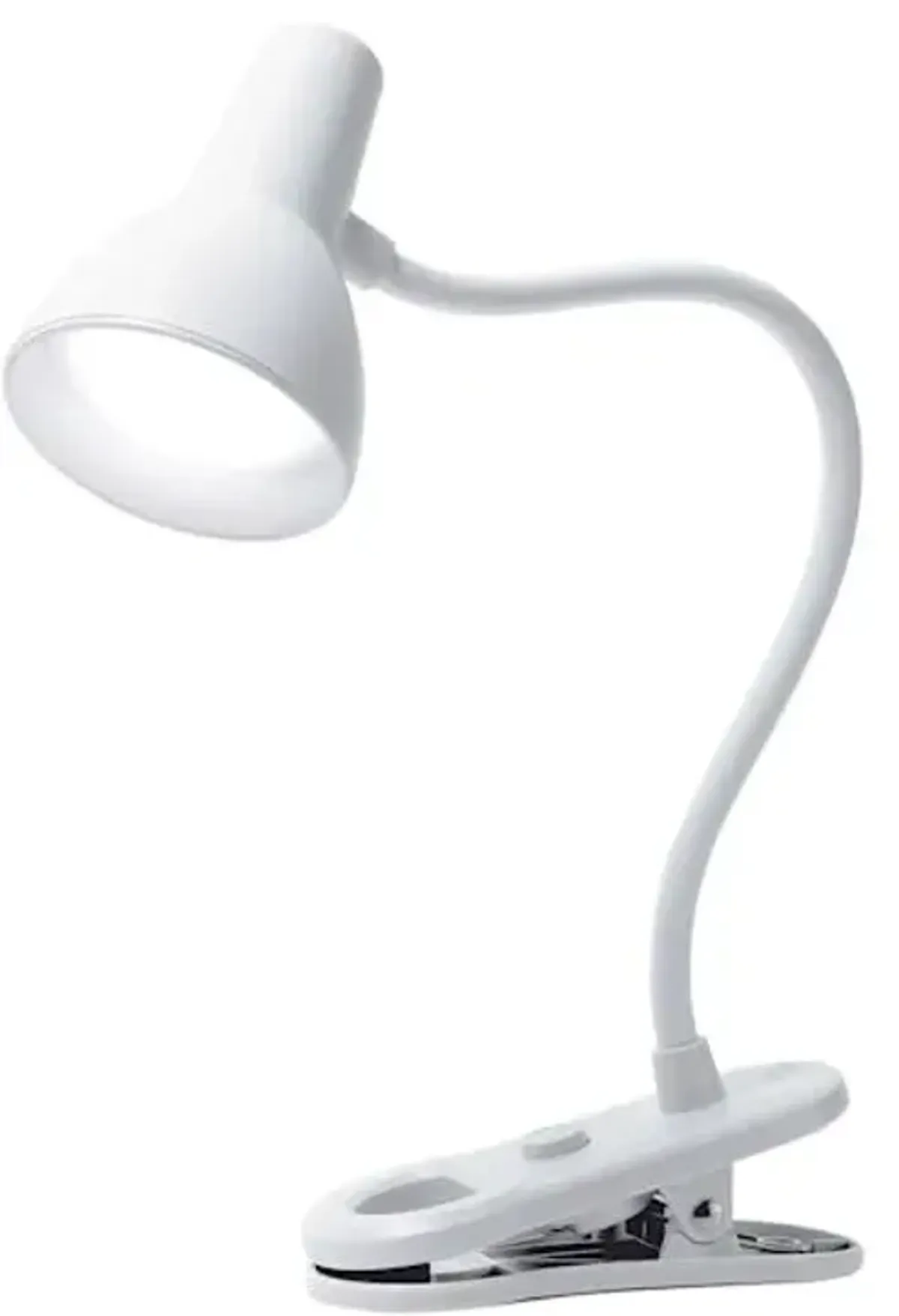 White LED Clip-On Task Lamp, 5"
