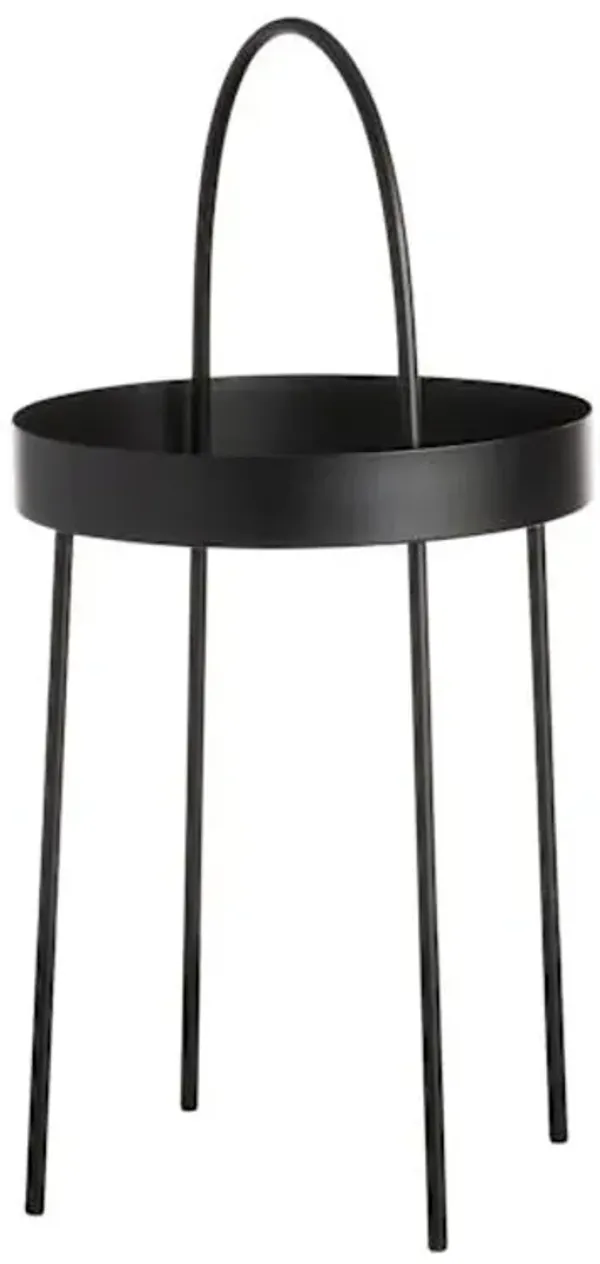 Flynn Accent Table, Black