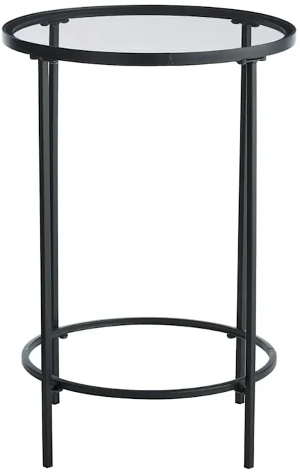 Ross Metal Accent Table, Black
