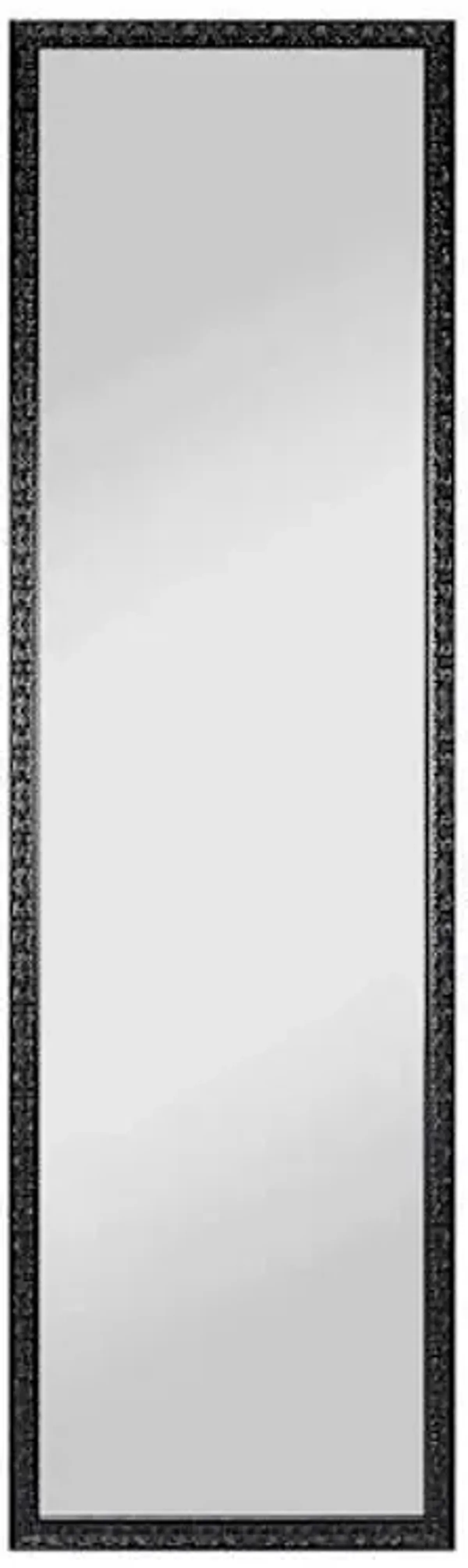Black Ornate Leaner Mirror, 14x50
