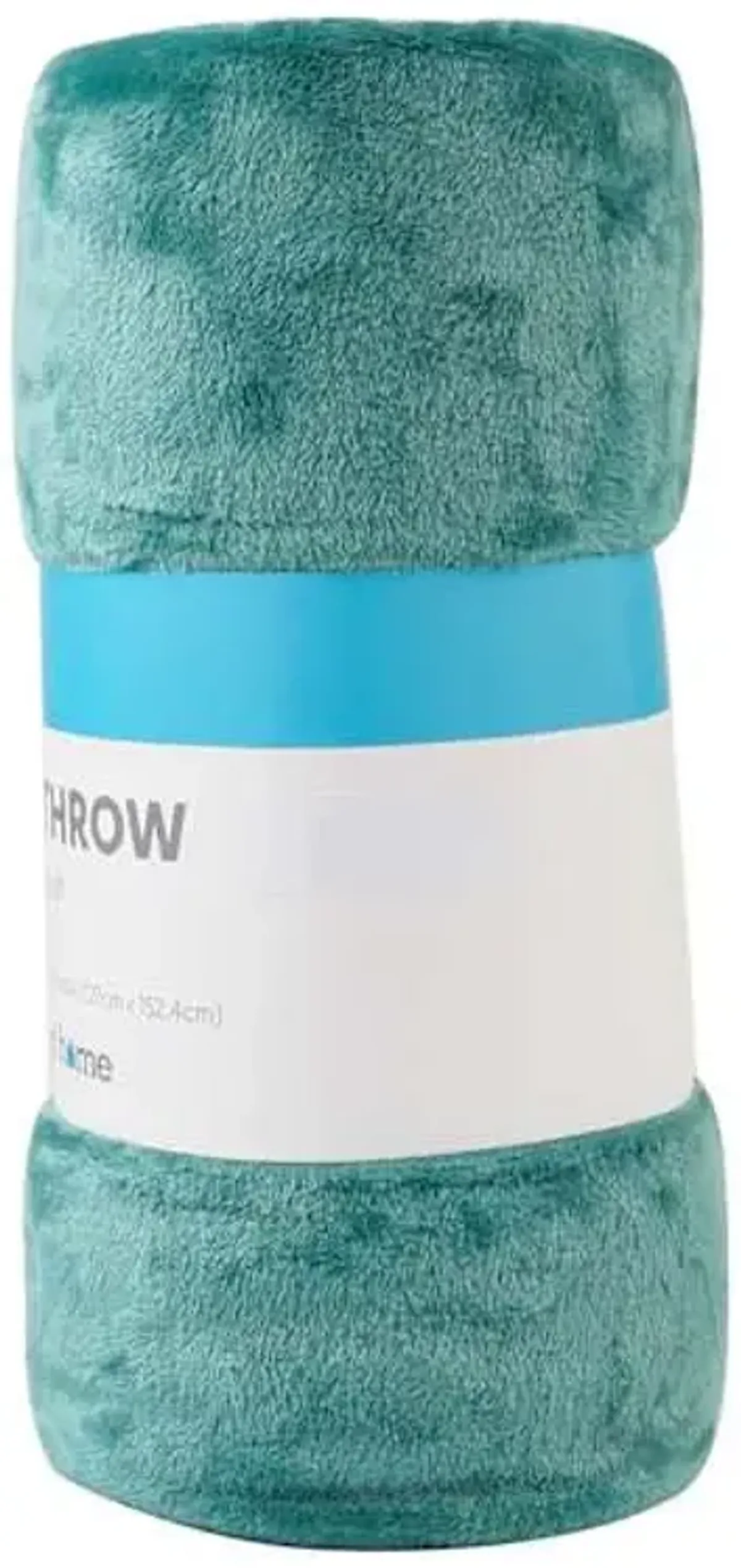 Dark Green Microfiber Plush Throw Blanket, 50x60