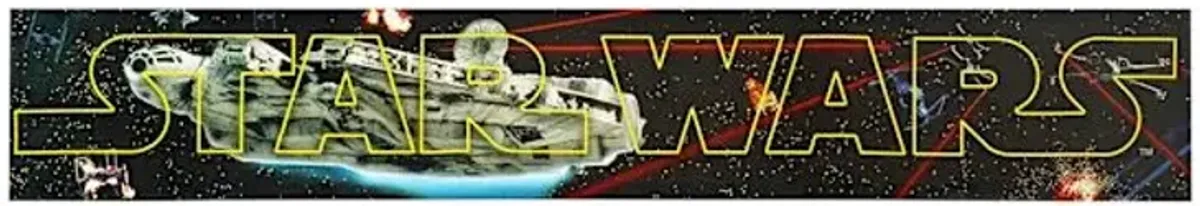 Star Wars Millennium Falcon Canvas Wall Art, 36x6