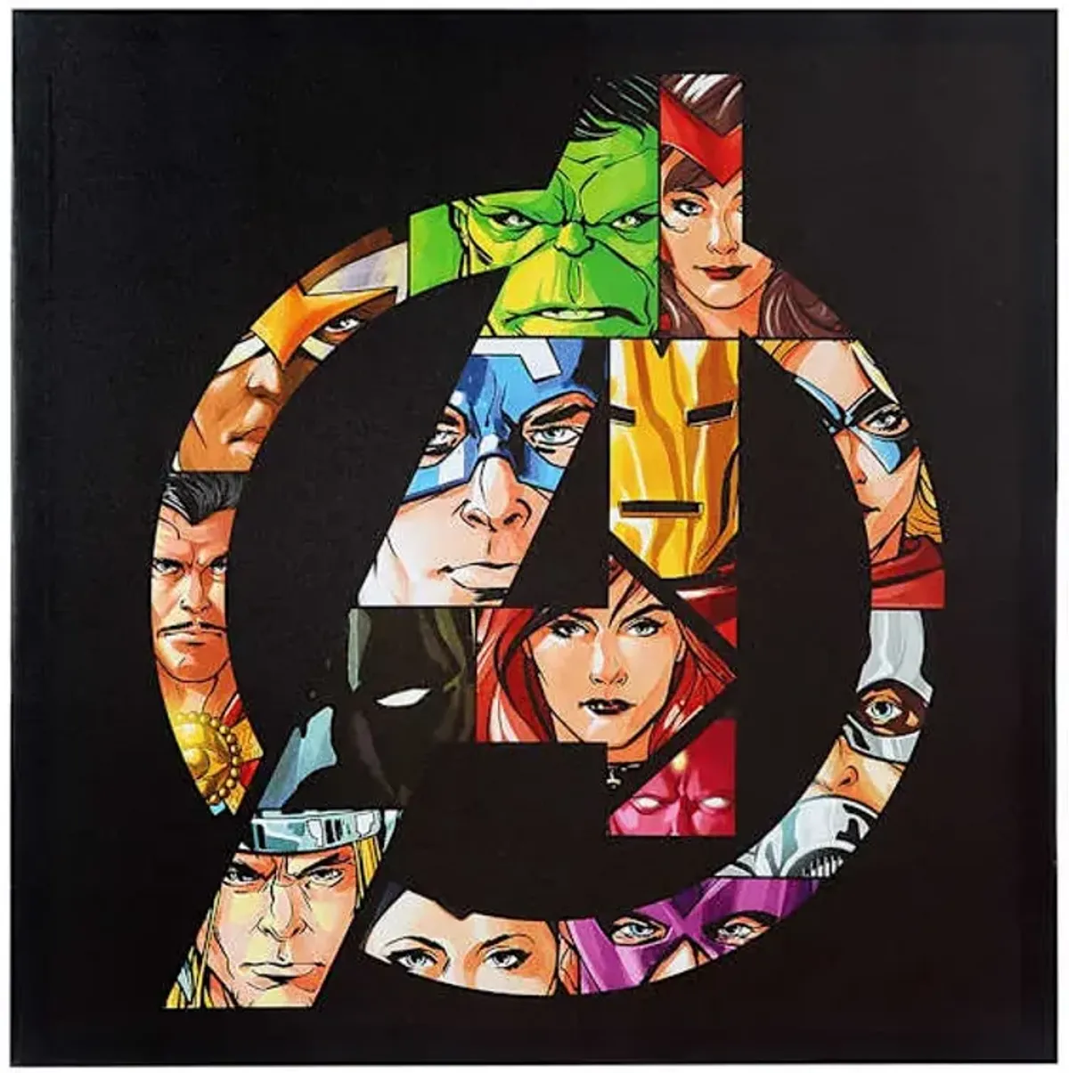 Avengers Logo Canvas Wall Art, 20"
