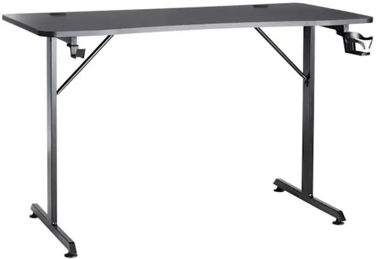 Talon Metal Gaming Desk, Black
