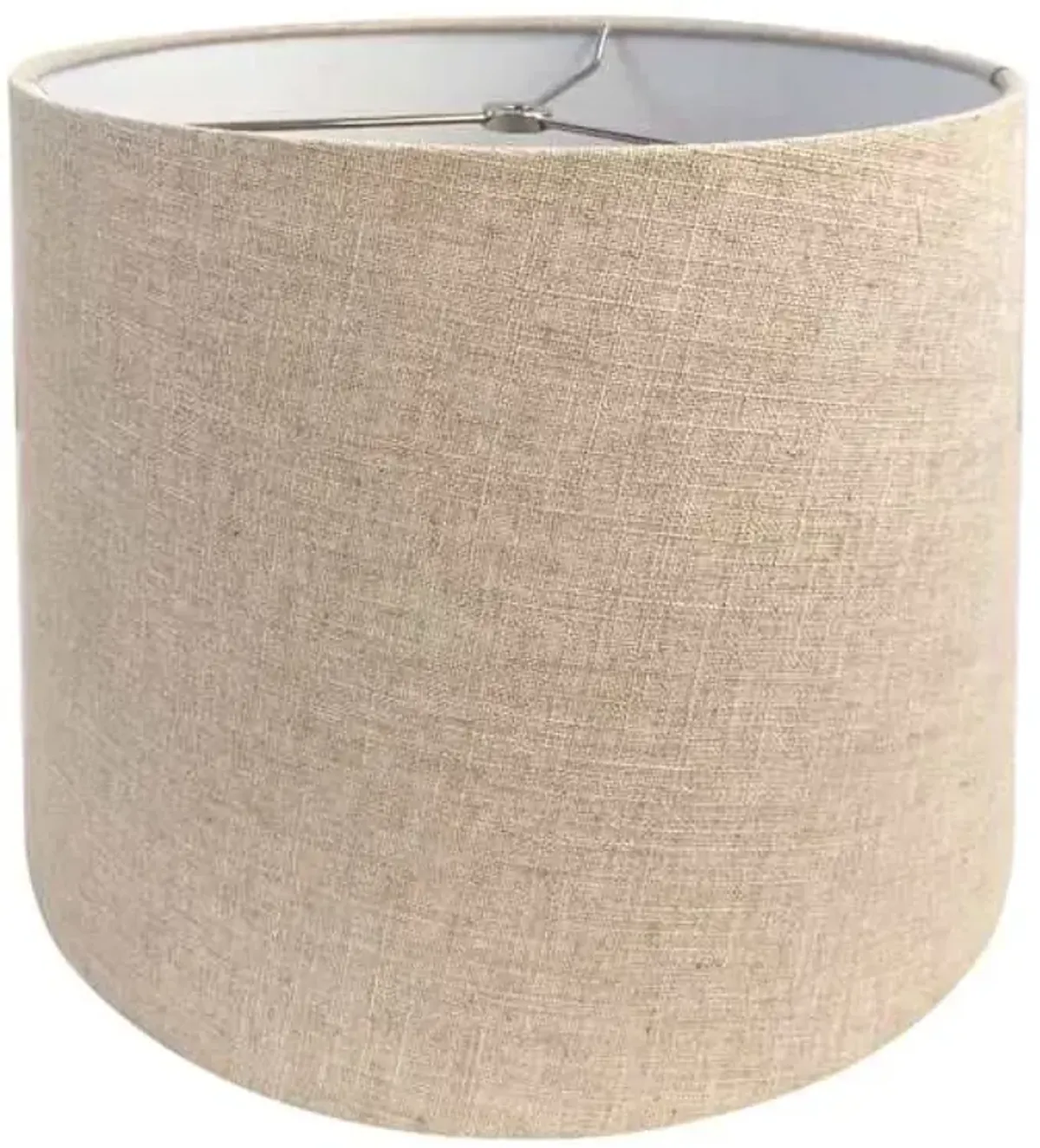 Dark Tan Tapered Drum Medium Table Lamp Shade, 12x14x10