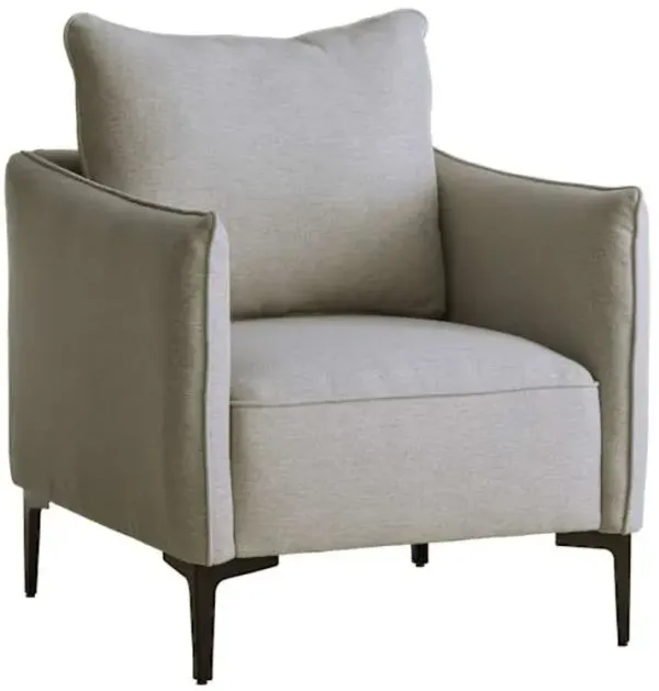 Crosby St. Ryan Accent Chair, Grey