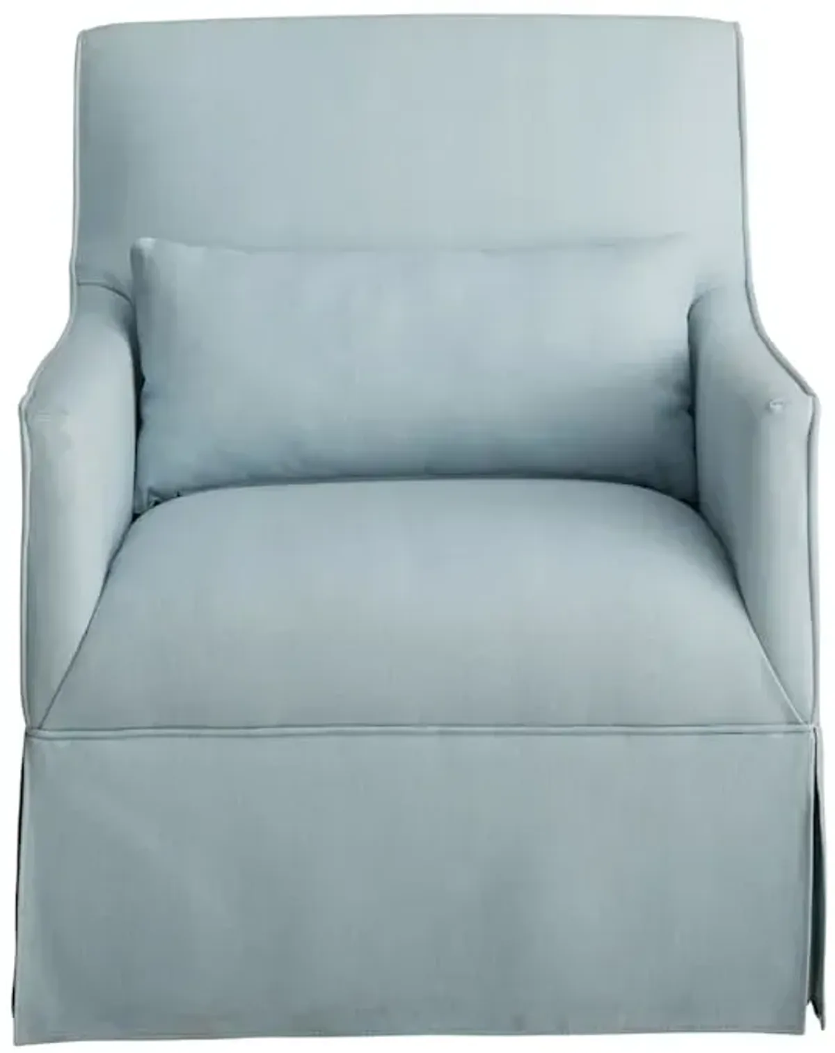 Providence Smith Swivel Accent Chair, Blue