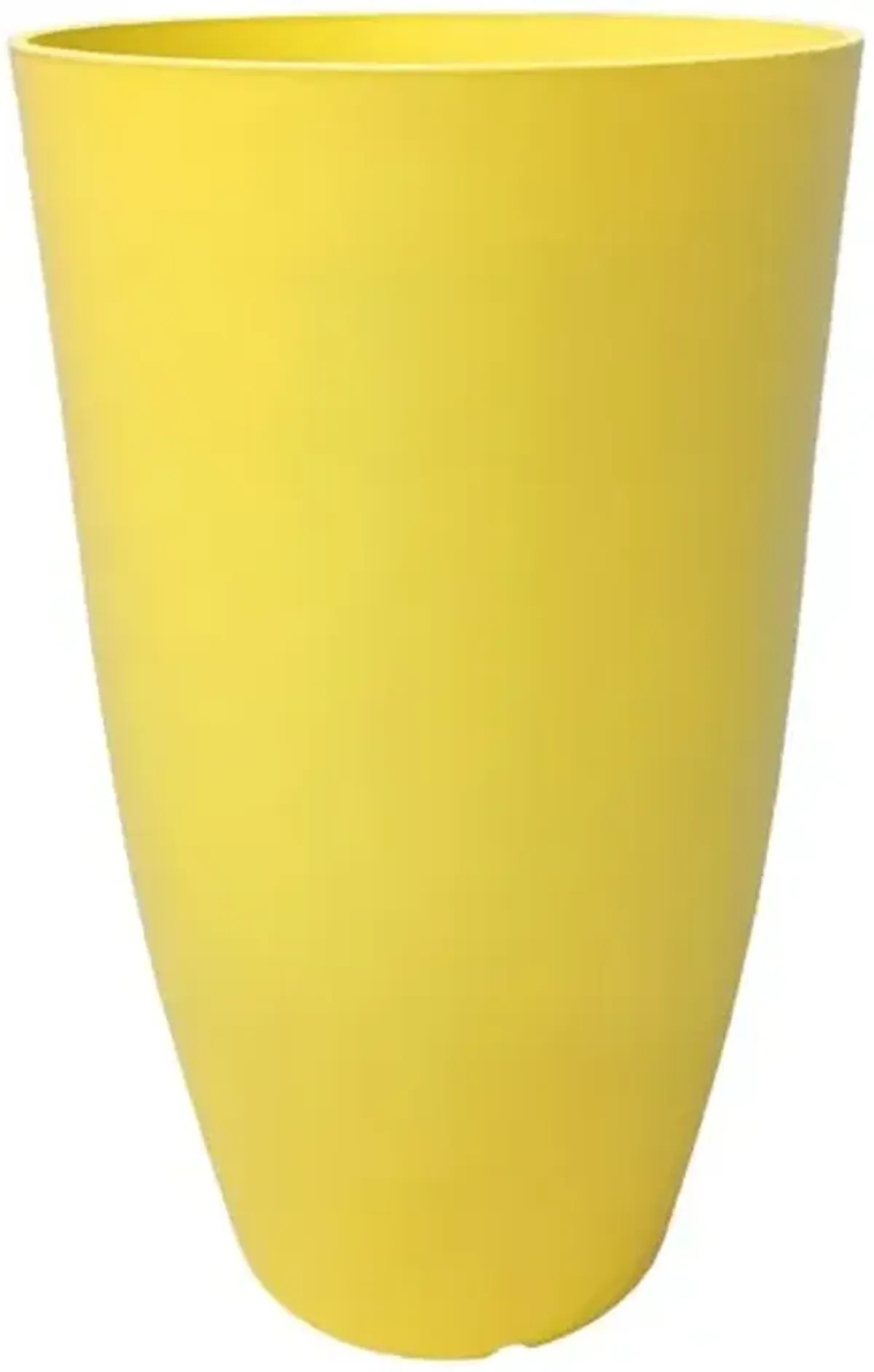 Nora Yellow Tall Outdoor Planter, Large