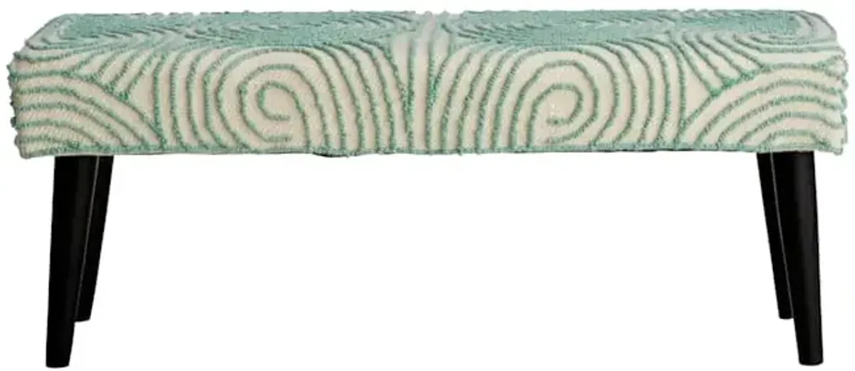 Zen Circle Bench, Green
