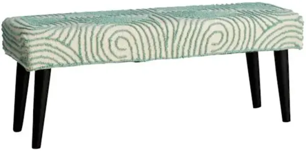 Zen Circle Bench, Green