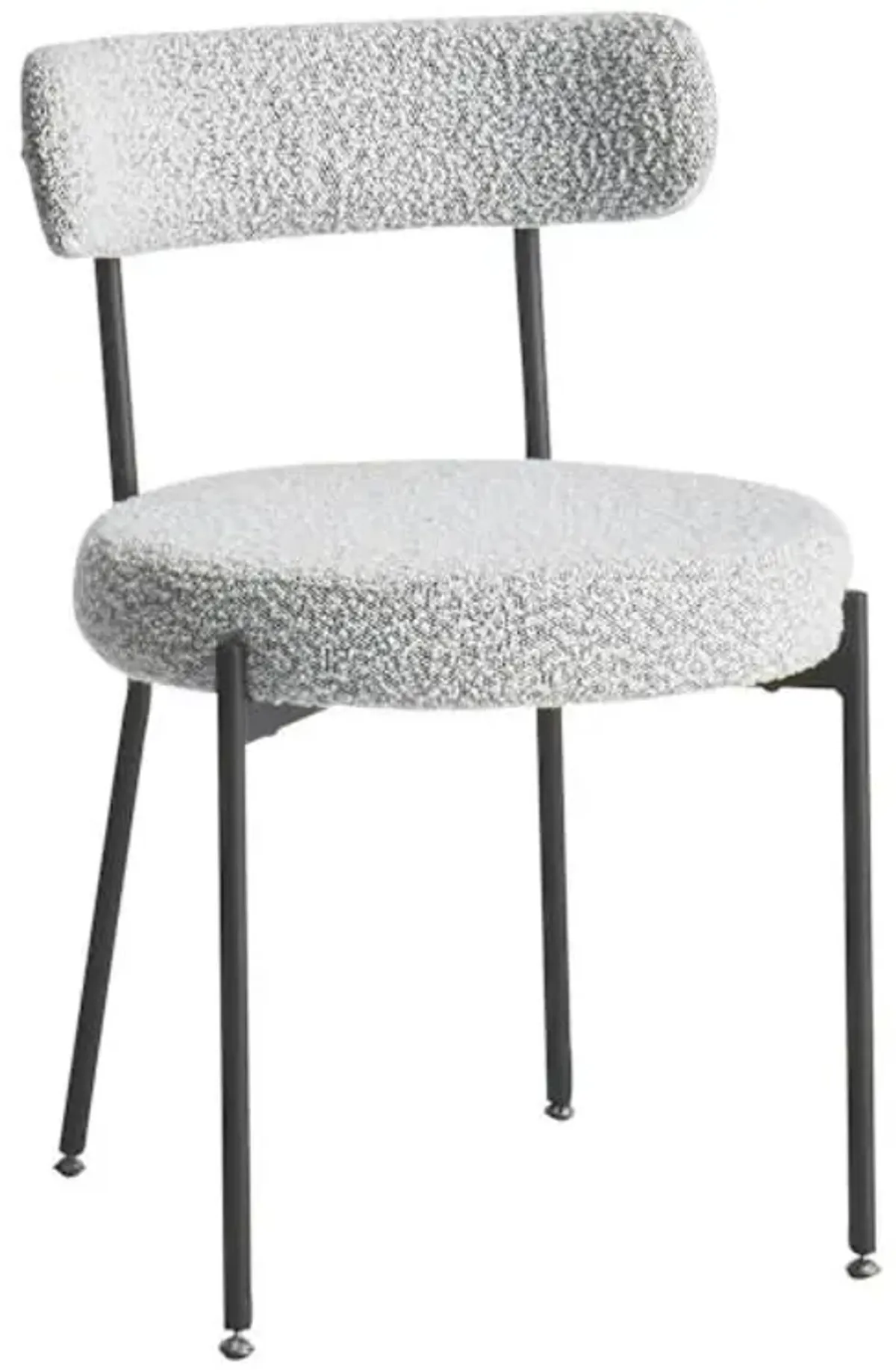 Crosby St. Harwood Dining Chair, White & Black
