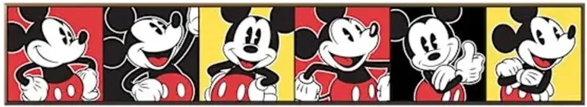 Mickey Mouse Wall Art, 36x6