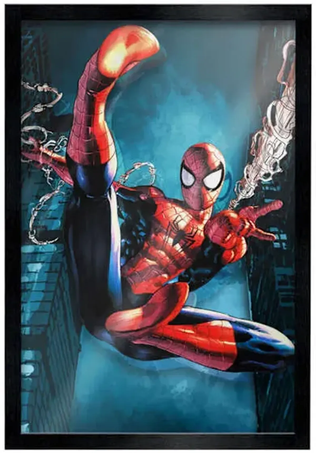 Framed Spiderman Wall Art, 13x19