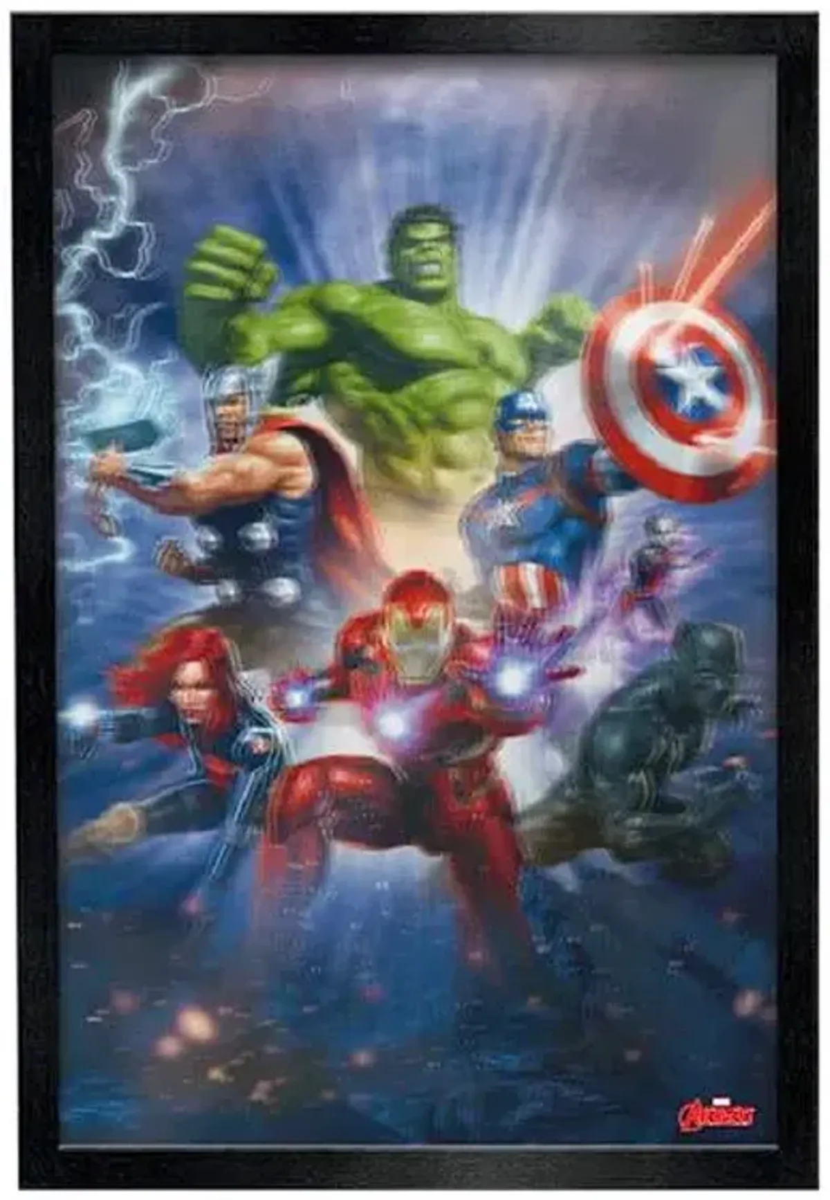 Framed Marvel Avengers Wall Art, 16x24