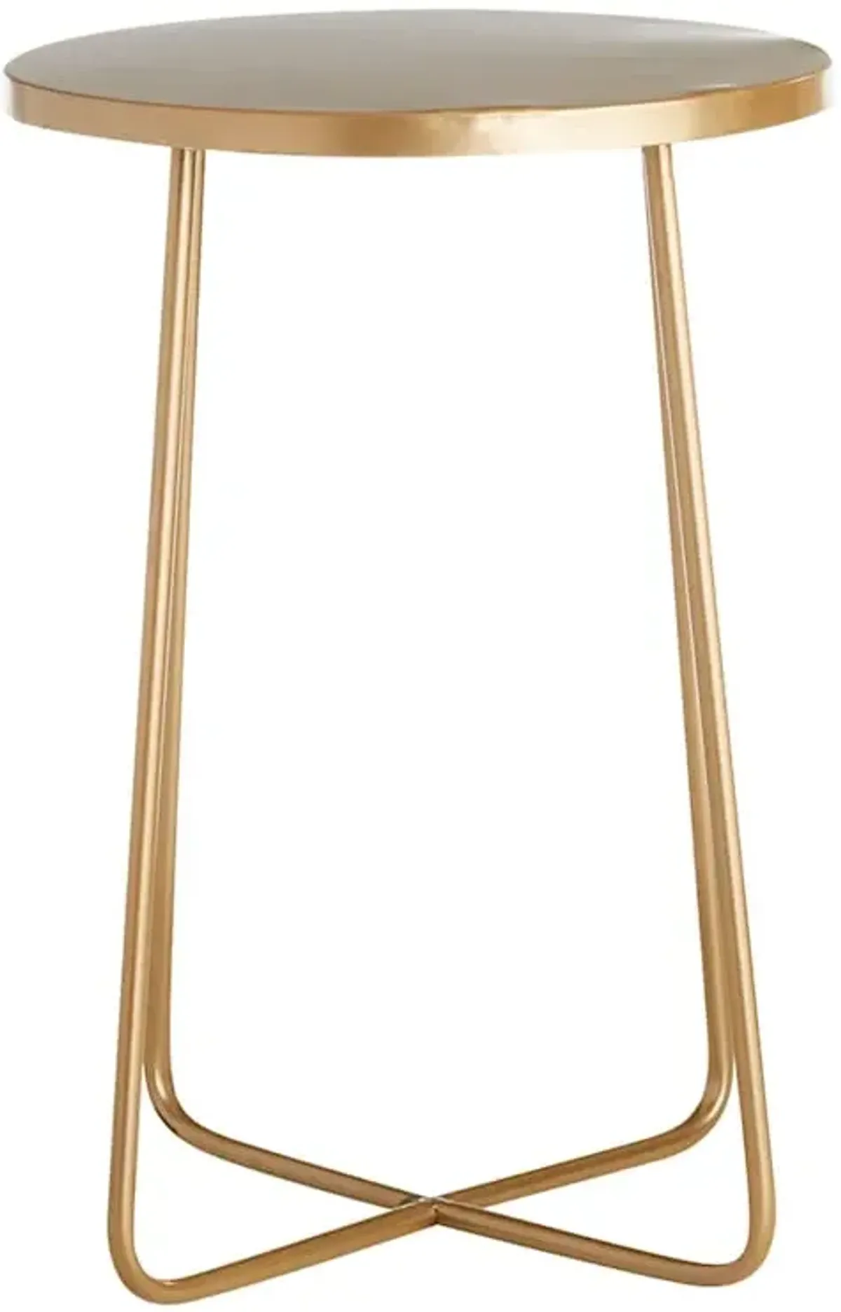 Levi Accent Table, Gold