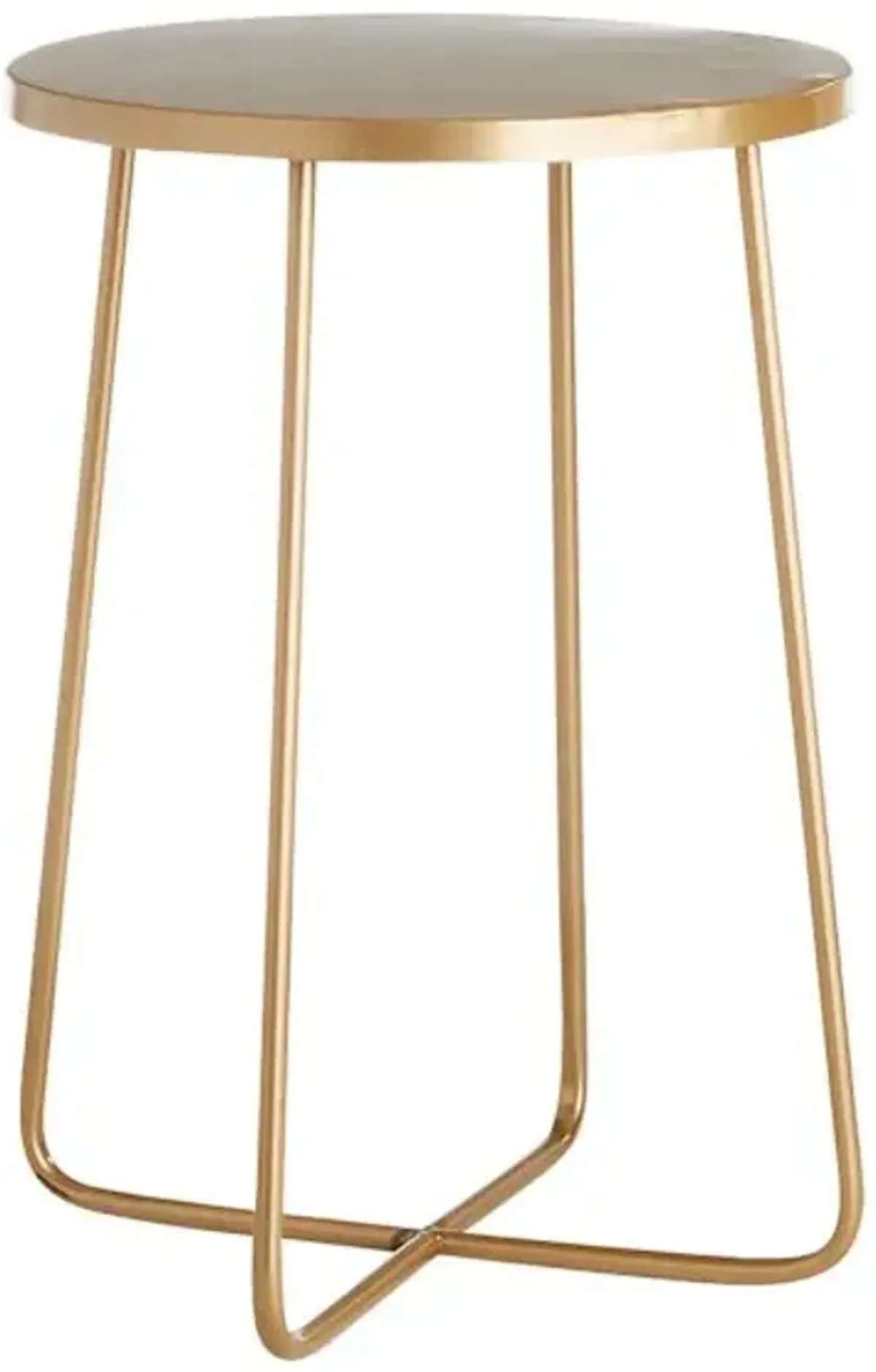 Levi Accent Table, Gold